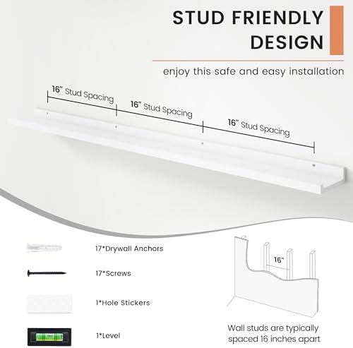 FLYJOE Floating Picture Ledge Shelves - Image 5