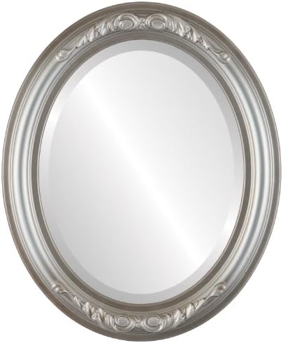OVALCREST Oval Beveled Wall Mirror by OVALCREST
