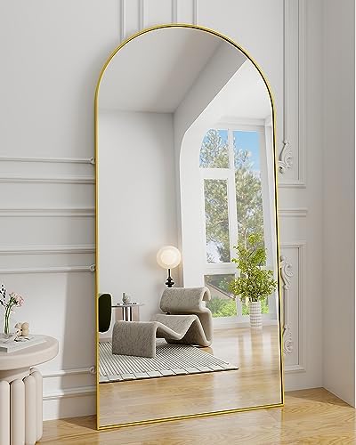 Koonmi 71x30 Arched Full Length Mirror, Floor Mirror by KOONMI
