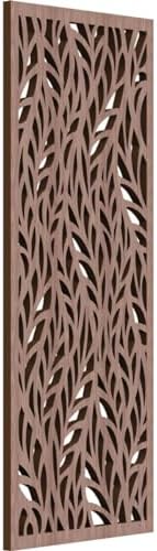 Ortonville Decorative Pierced Fretwork Wood Wall Panels, 9 3/8"W x 24 3/8"H x by EkenaMillwork