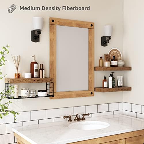 QEEIG Bathroom Shelves Over Toilet Wall Mounted - Image 5