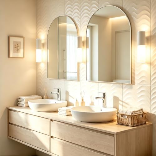 Wall Mounted Mirror, Arched Wall Mirror - Image 2