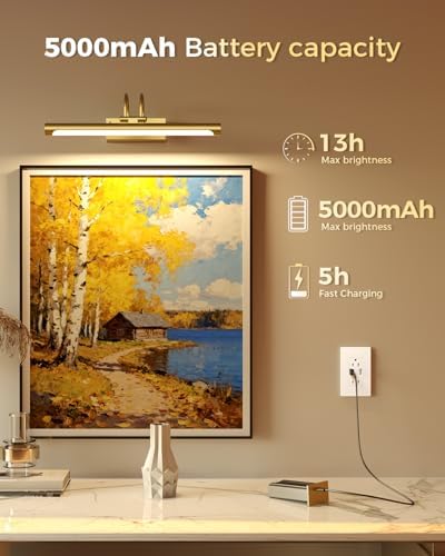Battery Operated Picture Light - Image 3