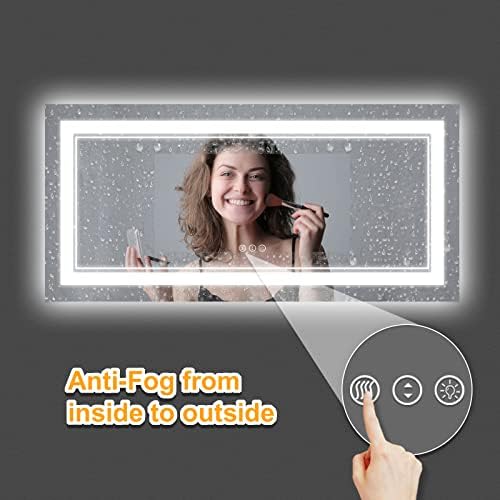 72x32 Inch LED Mirror for Bathroom - Image 5