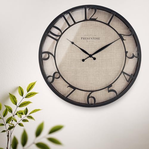 Presentime 21" Farmhouse Series Wall Clock - Image 5
