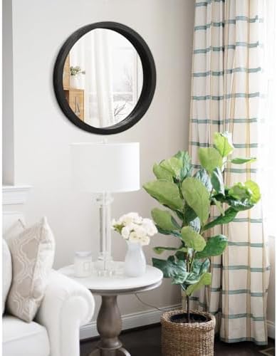 JJUUYOU Circular Wall Mirror Round Mirror - Image 5