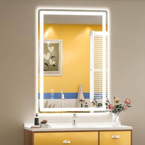 SMIROR 22x30 LED Lighted Bathroom Vanity Mirror by SMIROR