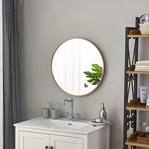 Itrue Round Metal Wall Mirror, 24 Inch - Image 2