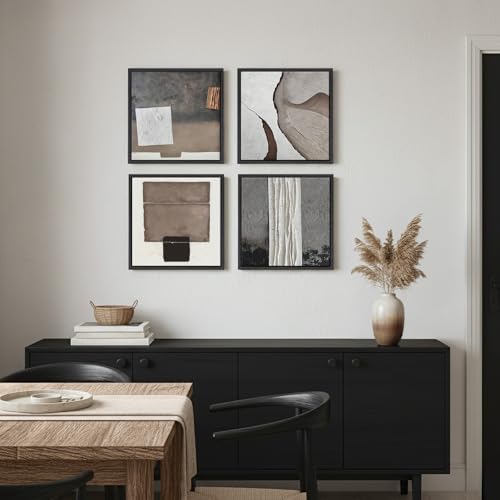 Framed Modern Abstract Wall Art - Image 2