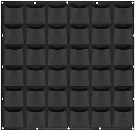 MANCHAP 36 Pockets Vertical Garden Wall Planter, Hanging Wall Planter Pockets by MANCHAP