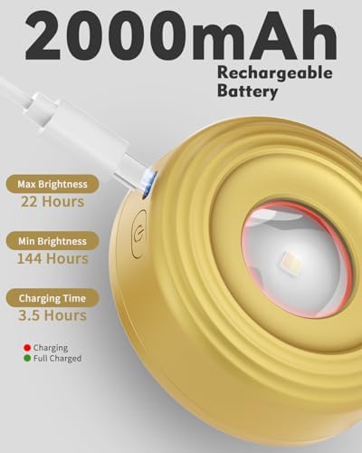 3.3" Picture Lights for Wall Spotlight, 2000mAh Rechargeable - Image 3
