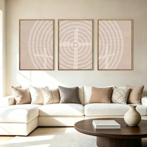 Christian Framed Canvas Wall Art Modern Jesus Wall Decor Abstract Wall Art Set by BINCUE