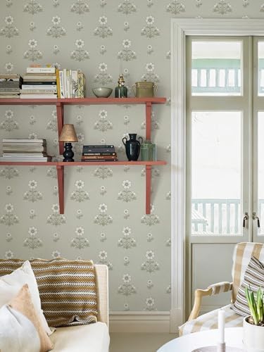 Vintage Floral Wallpaper Floral Peel and Stick Wallpaper - Image 7