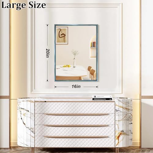 AAZZKANG Mirror Wall Decor Metal Framed Modern Wall-Mounted Mirrors - Image 2