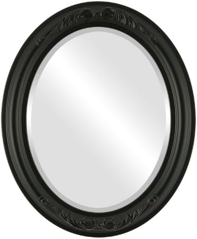 OVALCREST Oval Beveled Wall Mirror by OVALCREST