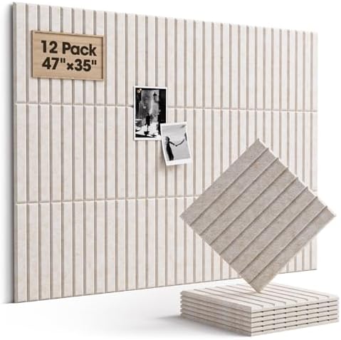 Acoustic Panels 12 Pack Square Soundproof Wall Panels by Soundsbay
