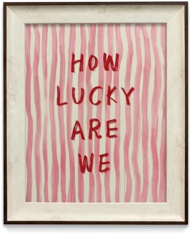 razliubit Cute Pink Framed Wall Art Prints, Replaceable Retro Wall Decors by razliubit