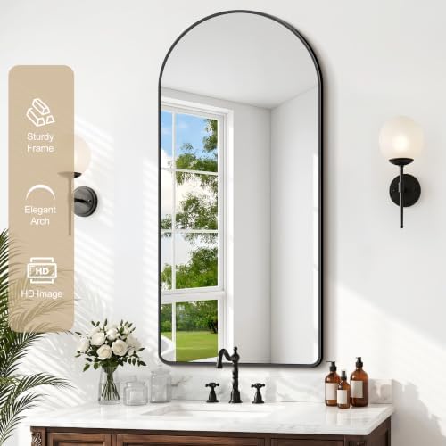 GLASHOM Arched Bathroom Vanity Mirror - Image 2
