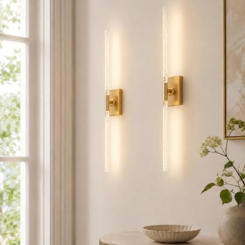 Rechargeable Wall Sconces Set of 2 by BatteryPoweredMotionSensorLight
