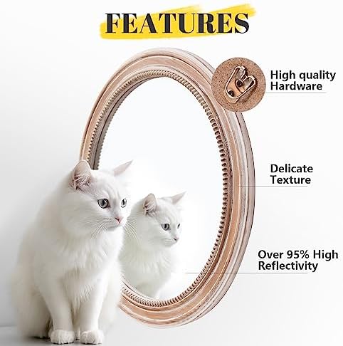 Round Wood Mirror - Image 3