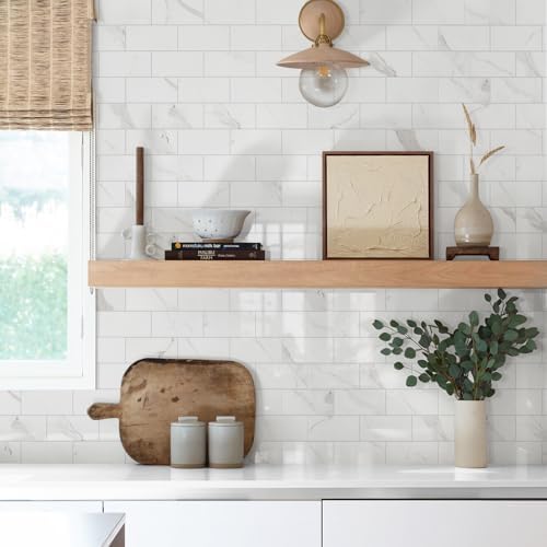 Vamos Tile 100-Pack Peel and Stick Backsplash Tile - Image 6
