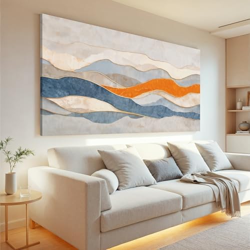 Abstract Canvas Wall Art Decor Print Stripe by Tsomzxng