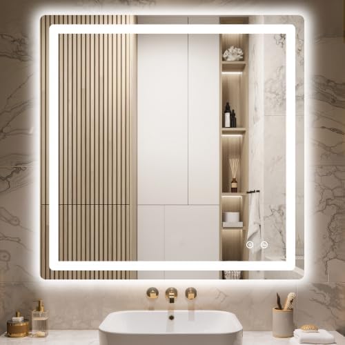 Delma 35x35 LED Bathroom Vanity Mirror by Delma