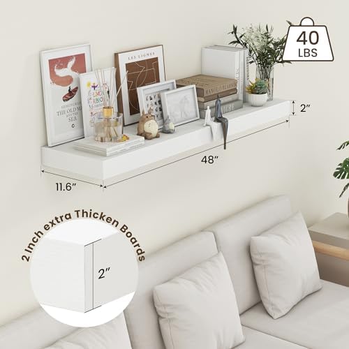 FLYJOE 48 Inch Floating Shelf - Image 3