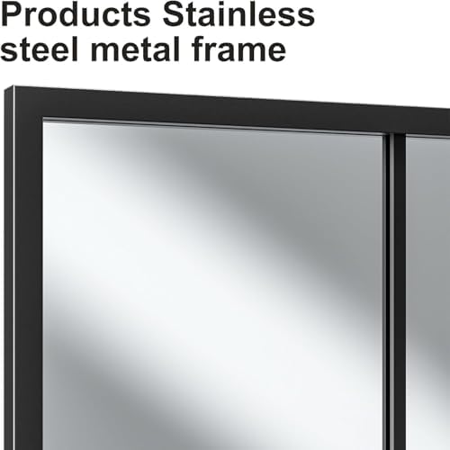 Full Length Mirror, Oversize Farmhouse Standing Mirrors Hanging or Leaning - Image 7