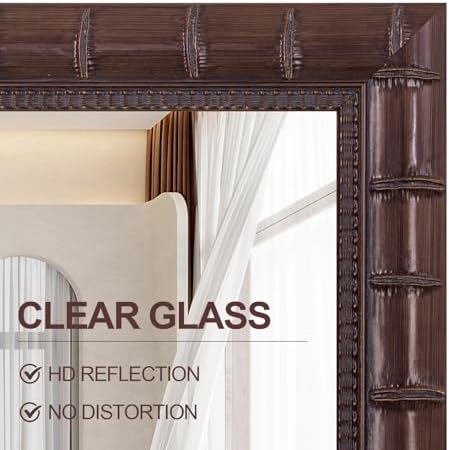 60'' x 30'' Large Brozne Mirror - Image 3