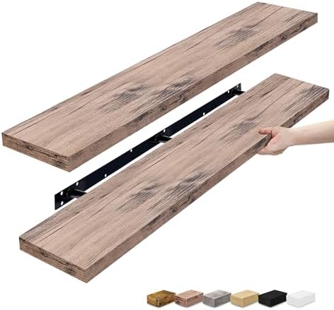 Sorbus Floating Shelves for Wall Storage by Sorbus
