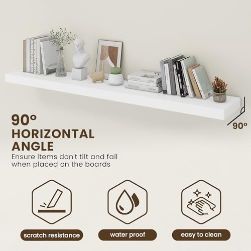FLYJOE 72 Inch Floating Shelves - Image 5