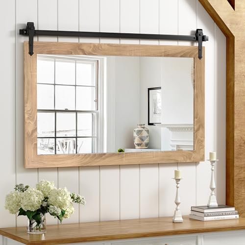 Farmhouse Mirror 42”x28” Bathroom Mirror - Image 2