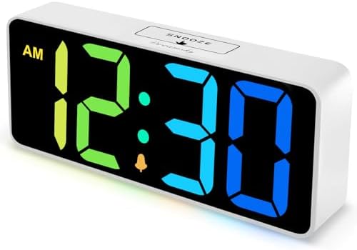 DreamSky Large Digital Alarm Clock Big Number by DreamSky