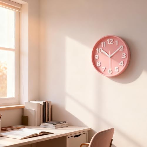 JENLYSTIME 8 Inch Modern Dual‑Mode Clock, Wall Clock & Tabletop Clock - Image 3