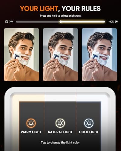 Heated Shower Mirror Fogless for Shaving - Image 5