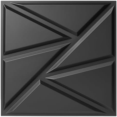 Sonicism Wall Panels 32Pack, 0.7"x11.8"x11.8"3D Wall Panels Creative Cutting by Sonicism