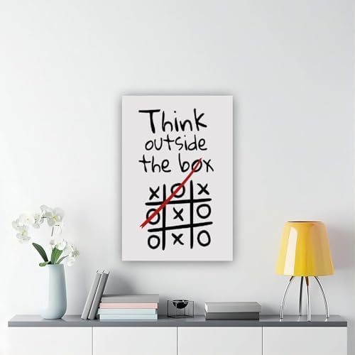 BAOGELI Think Outside The Box Poster Motivational Quotes - Image 6