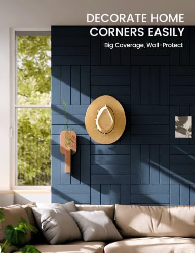 Fluxynara 48" x 36" Large Felt Bulletin Board, Carbon Blue - Image 3