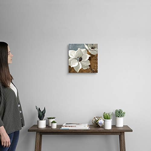 CANVAS ON DEMAND White Magnolias I Canvas Wall Art Print by Lanie Loreth - Image 2