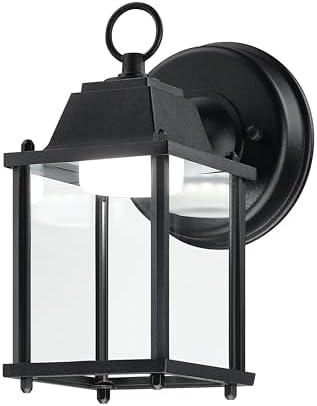 LIT-PaTH Outdoor Wall Light Fixture, LED 5000K, 1 Pack by LIT-PaTH