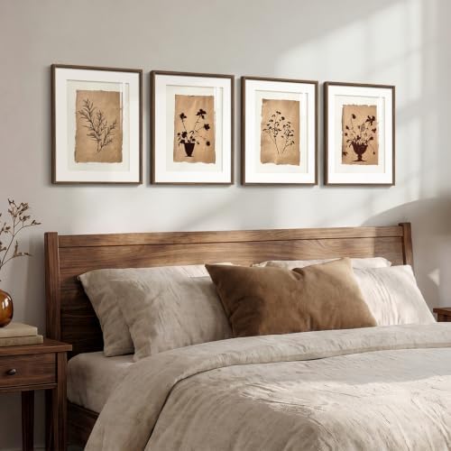Framed Vintage Botanical Plant Wall Art - Image 2