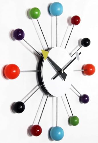 Infinity Instruments Orb Spoke Midcentury Modern 15 inch Retro Starburst - Image 4