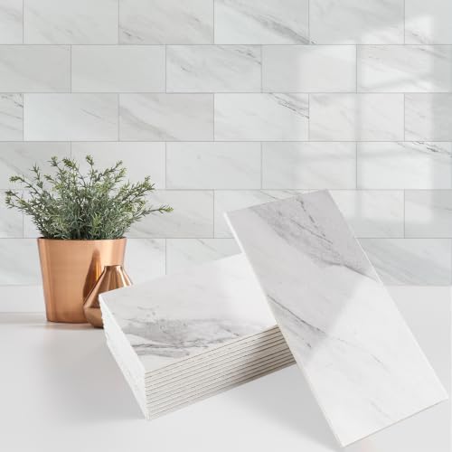 StyloVue 100 Pieces Peel and Stick Backsplash by StyloVue