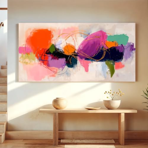 Tsomzxng Colorful Graffiti Large Abstract Wall Art - Image 6