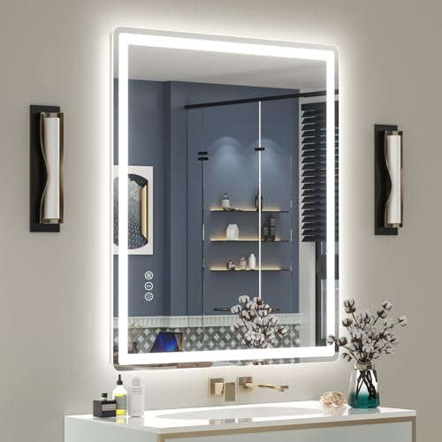 SMIROR 36x30 LED Lighted Bathroom Vanity Mirror by SMIROR