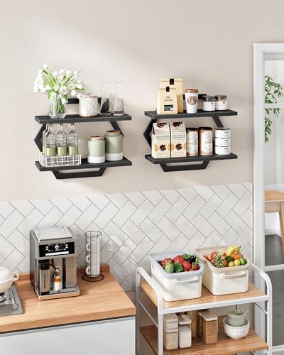 CHOEZON Hexagon Floating Shelves - Image 3
