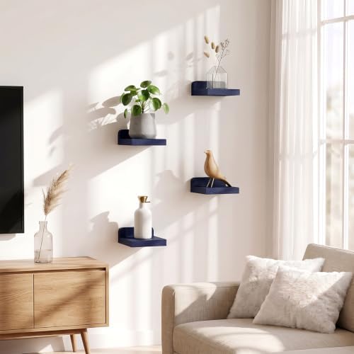 Fixwal Small Floating Shelves for Wall Decor - Image 2