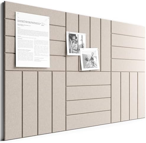 Bumusty 36" x 24" Large Cork Board Alternative by BUMUSTY