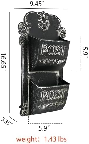 Chic Metal Wall Planter - Image 2